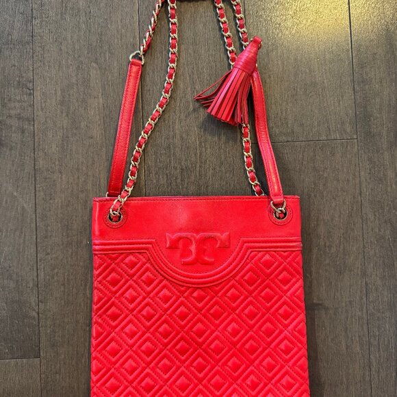 Red Tote Bag from Tory Burch - Picture 4 of 11